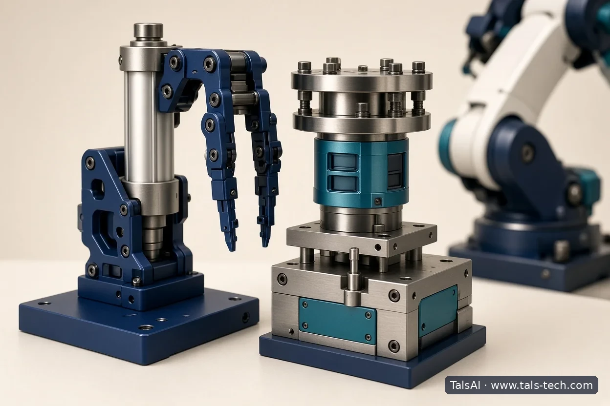 Präzisionswägezellen steuern taktile Robotik in der Fertigung - TALS