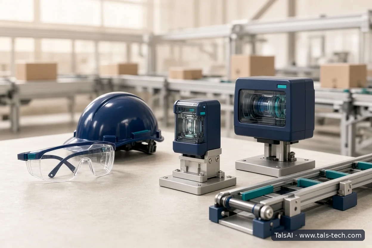 Optical PPE and Machine Safety in Automated Intralogistics - TALS