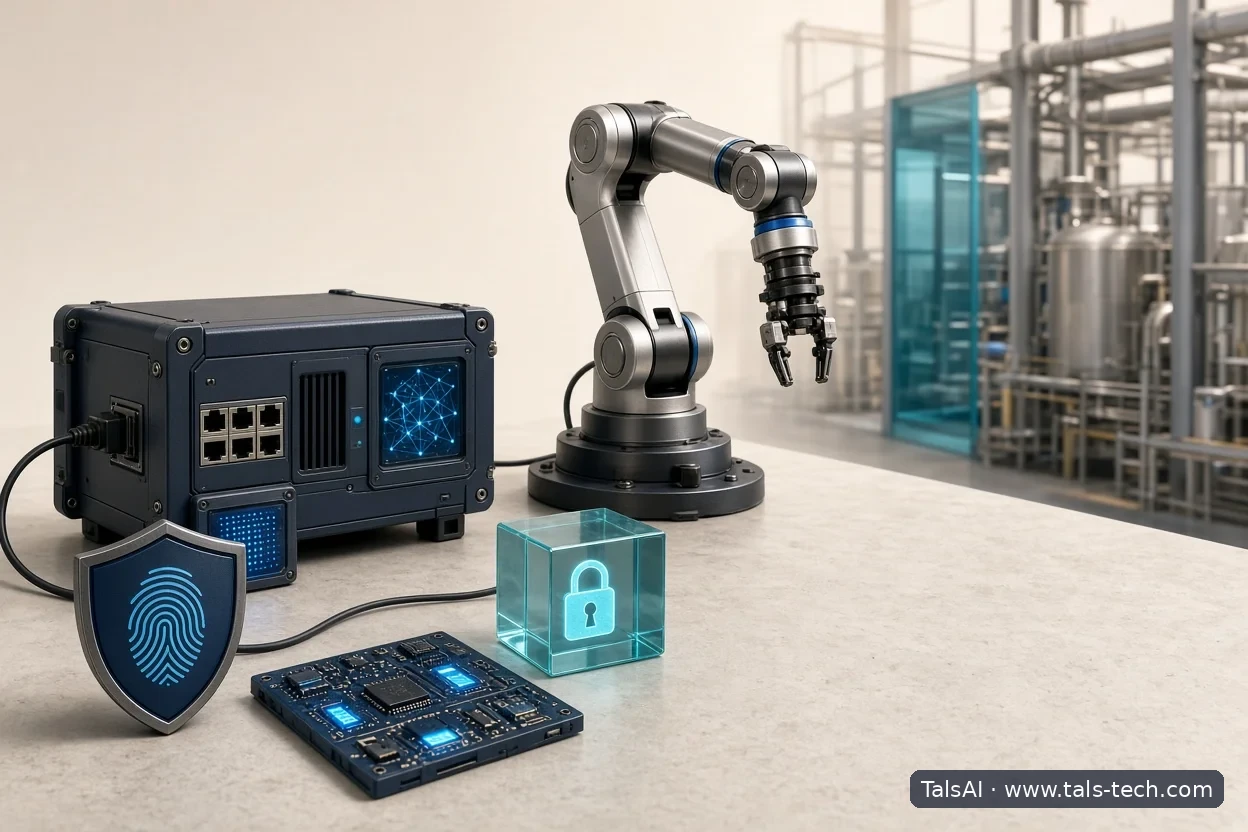 Edge-KI und Robotik erfordern robuste Sicherheit im Shopfloor - TALS